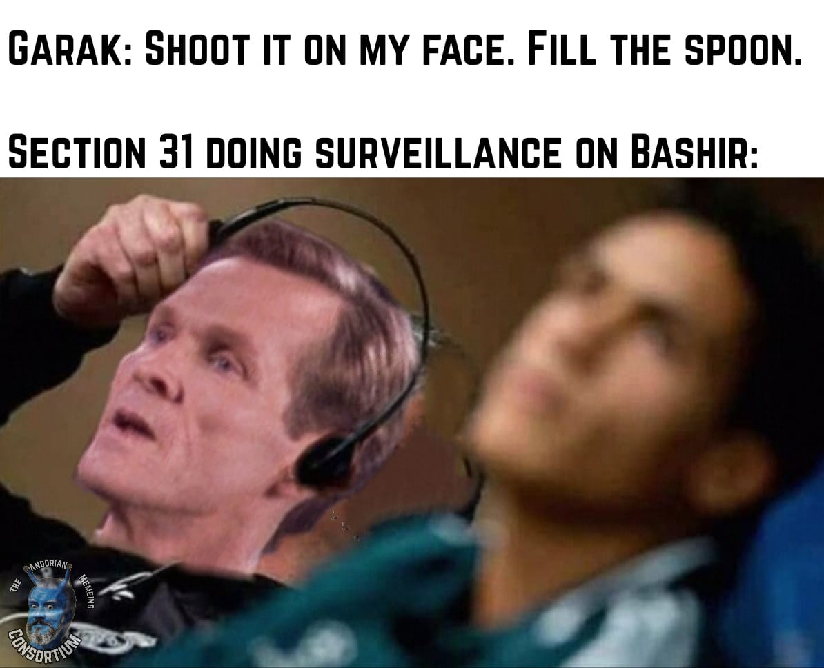 This meme features a split-screen image of a man (George S. Kennedy, a former NFL player) being tackled by another player. The top image shows the man being hit, with a caption that reads "I can see you". The bottom image shows the same man, but with his face Photoshopped onto a picture of a woman (Gretchen Carlson) who is being interviewed on a TV show. The caption reads "I can see you".